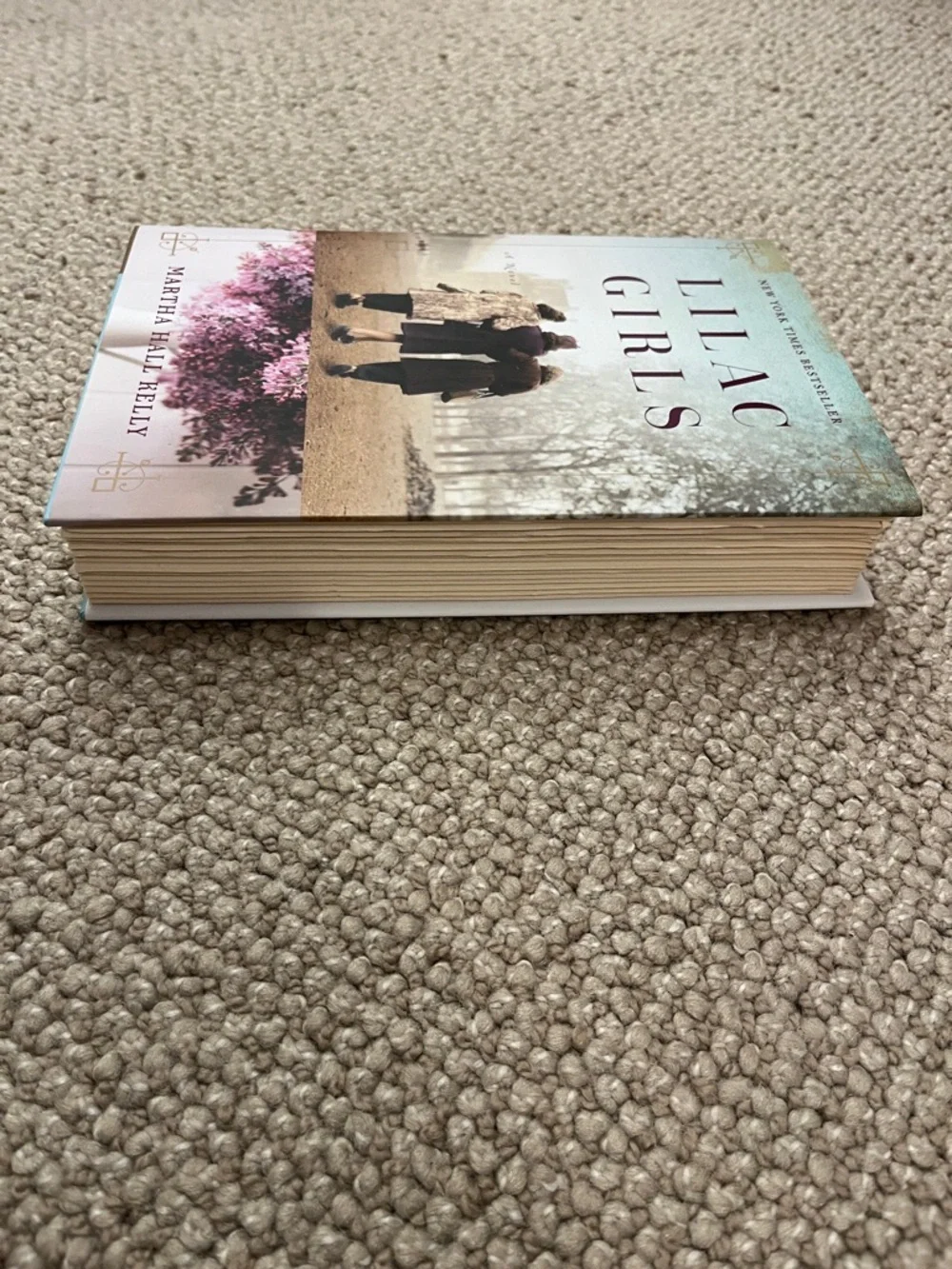 Lilac Girls by Martha Hall Kelly - Hardcover Novel (Lilac Cover)